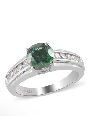 SWAROVSKI Green and White Zirconia Ring